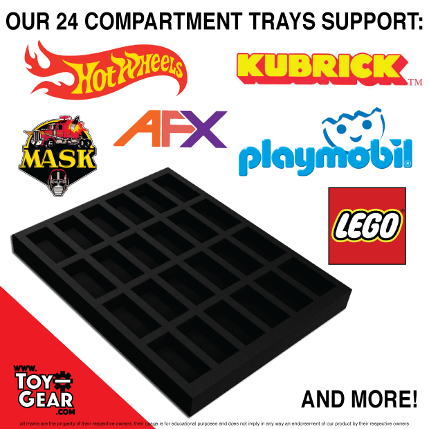 24 Compartment Tray compatibility