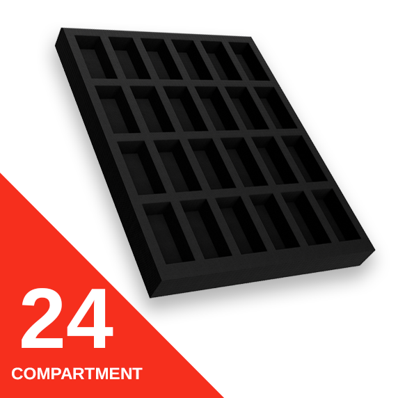 24 Compartment Tray